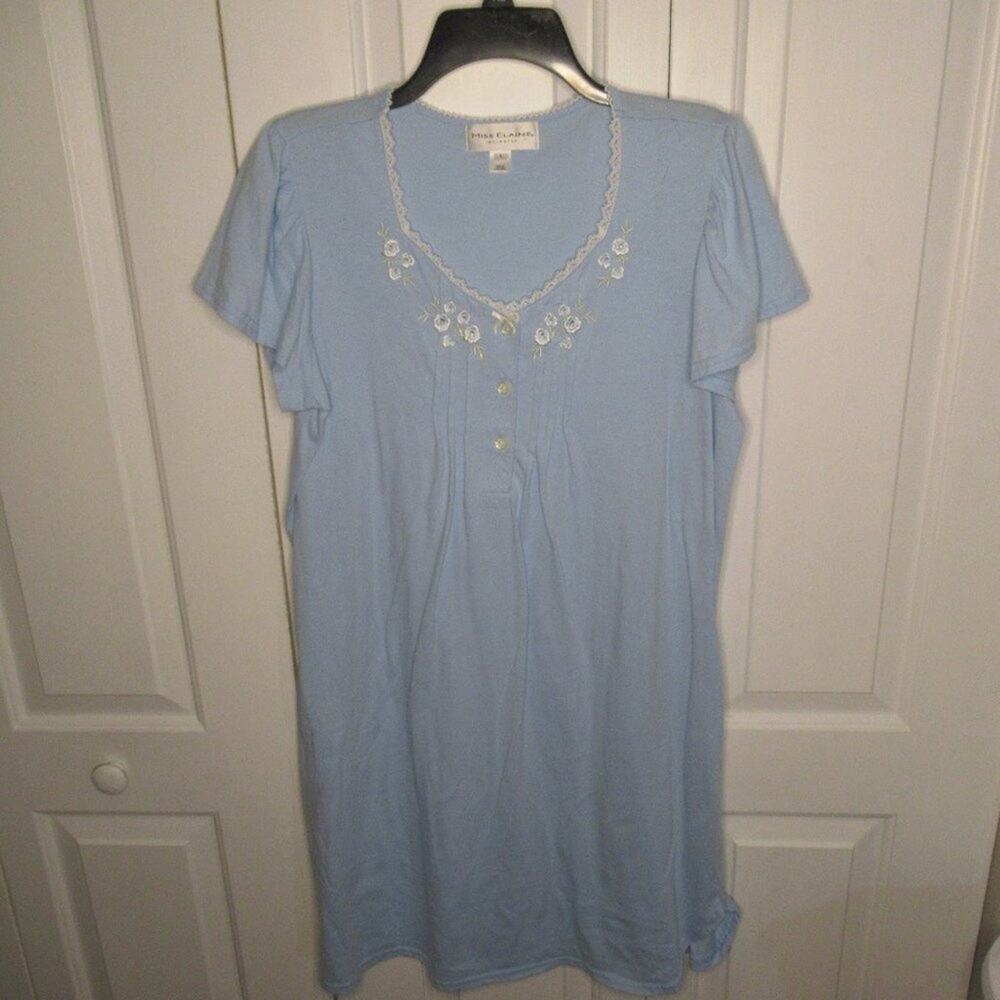 Miss Elaine Intimates Pajama Dress